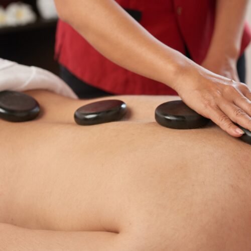 Hot stone massage